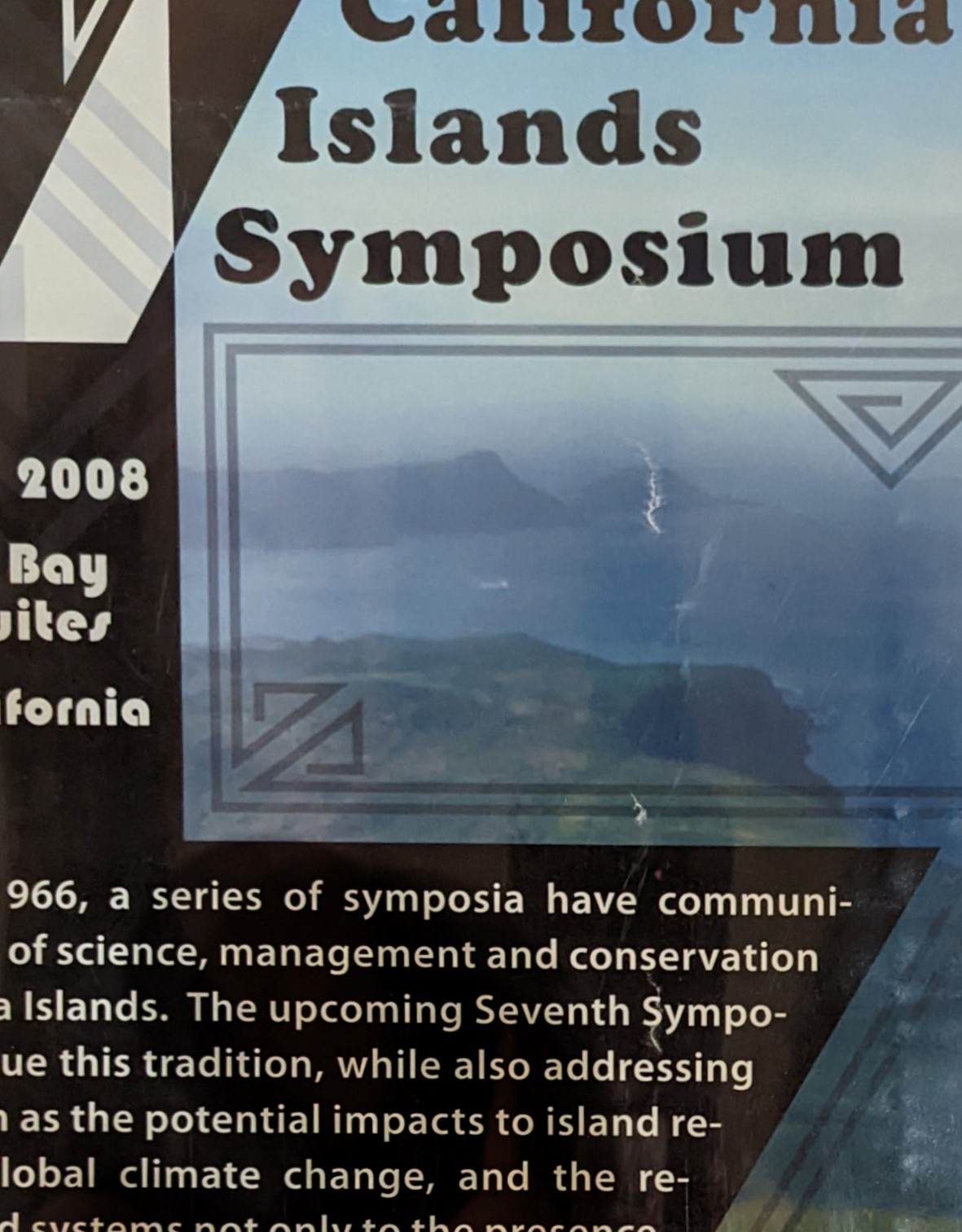 Poster For 7th CA. Islands Symposium