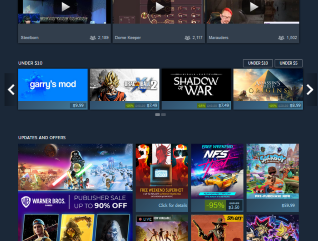 Steam Front Page Screencap 5