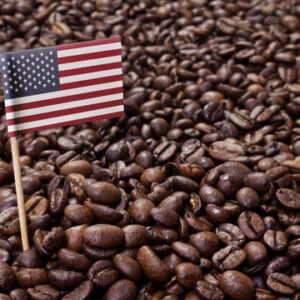 American coffee beans